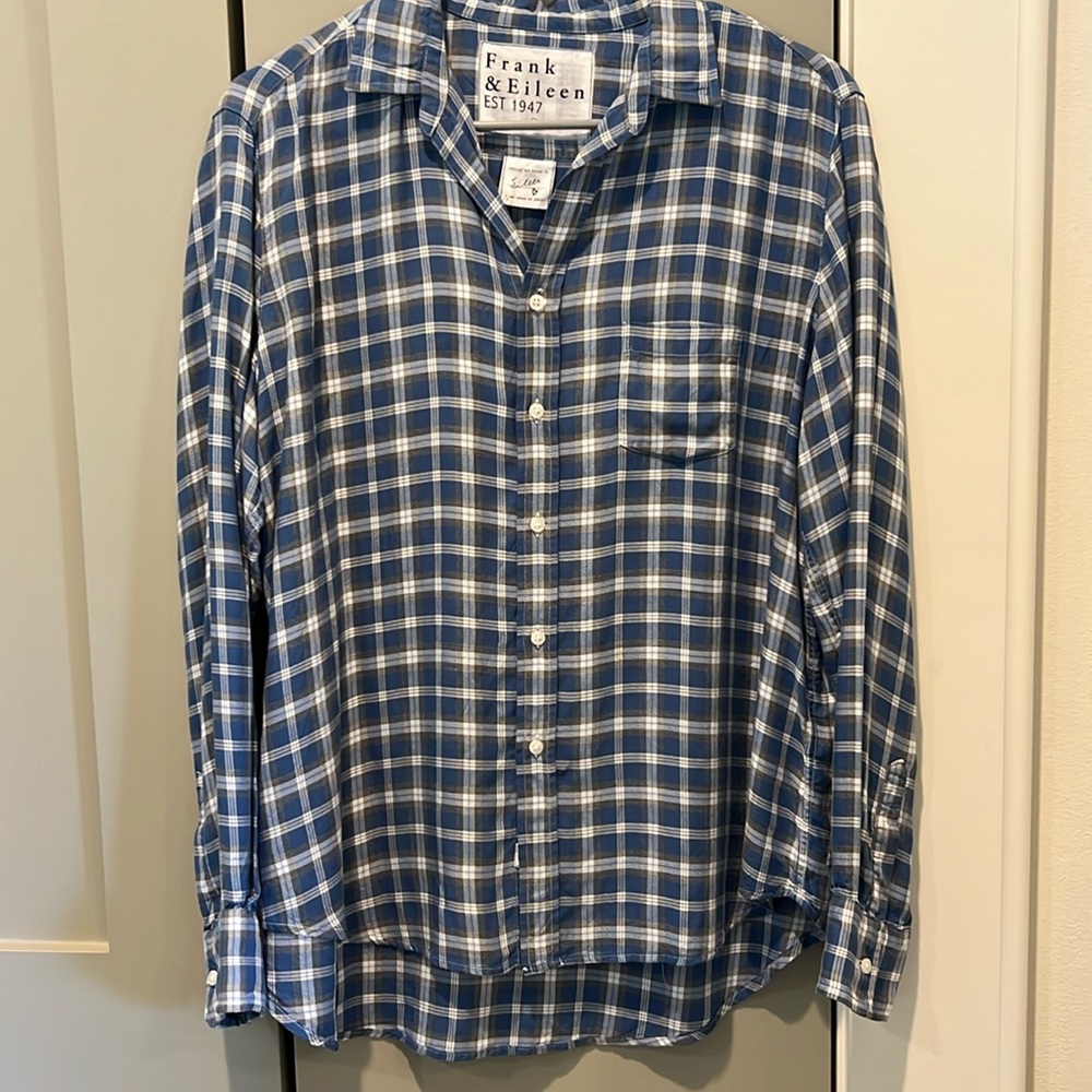 Frank and Eileen blouse